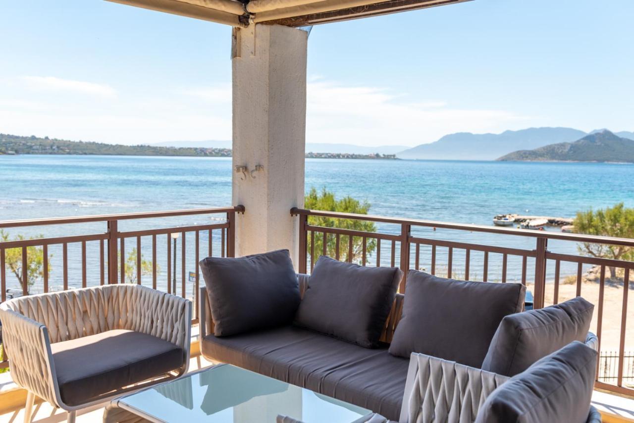 Alkis House By Aegiankazarte Apartment Kapotidhes Bagian luar foto